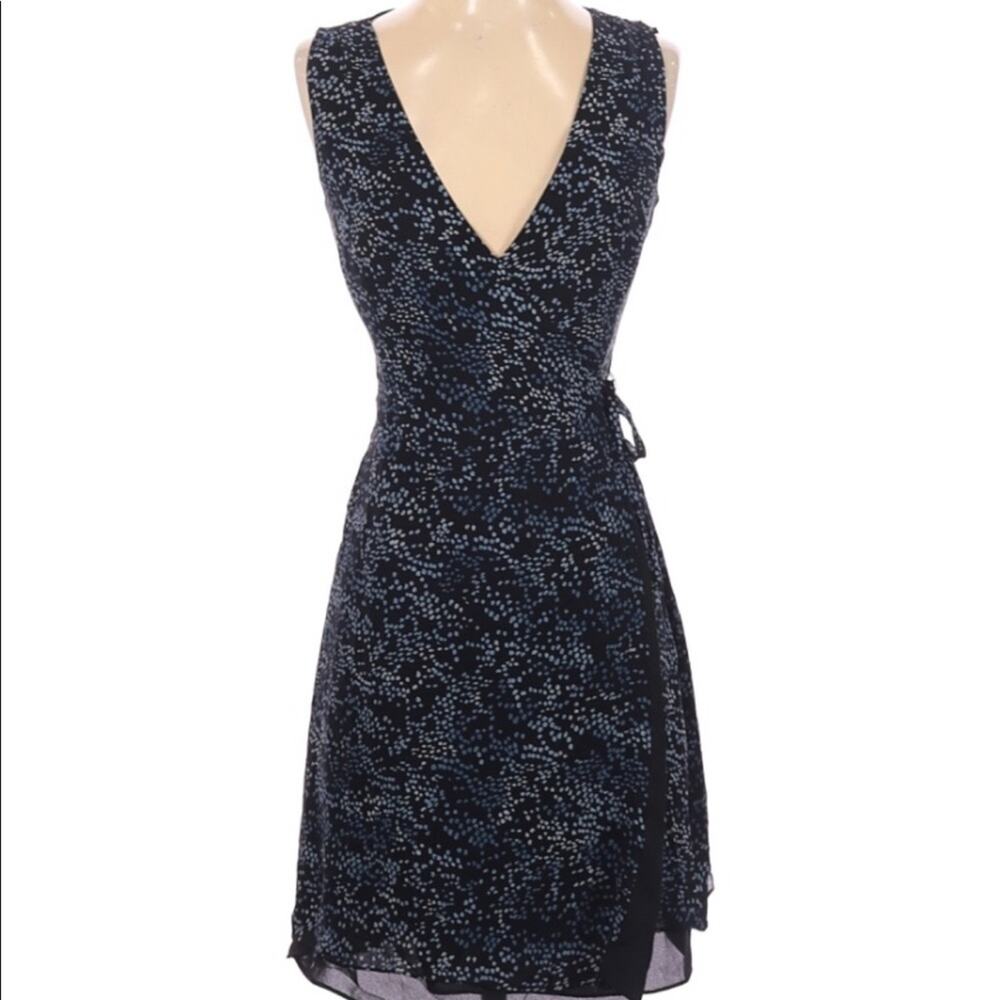 Ann Taylor petites sleeveless dot duster wrap 2P